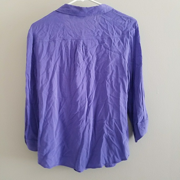 Purple Button Up Shirt - Picture 2 of 3